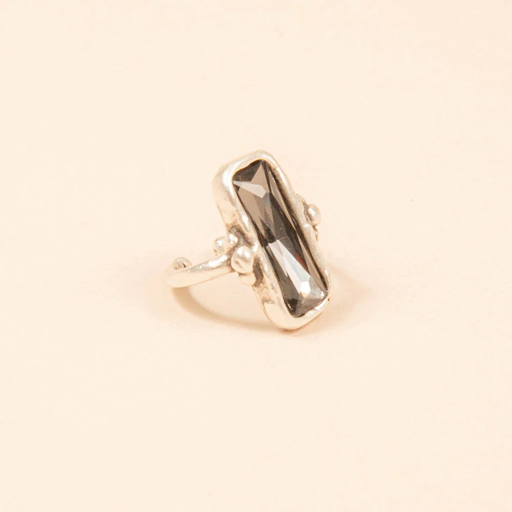 Tuscany Ring - Charcoal Black